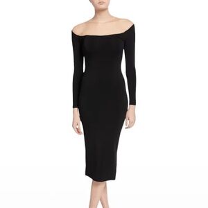 Alexander Wang Black Illusion Sheer Yolk Dress • Sz 6 • MSRP $898